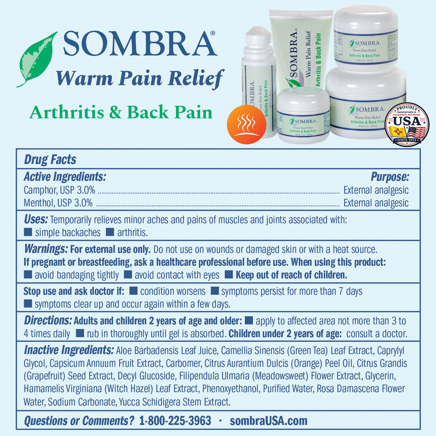 Sombra® WPR and CPR 4 oz. Jars – Mixed Case of 12 - Image 3